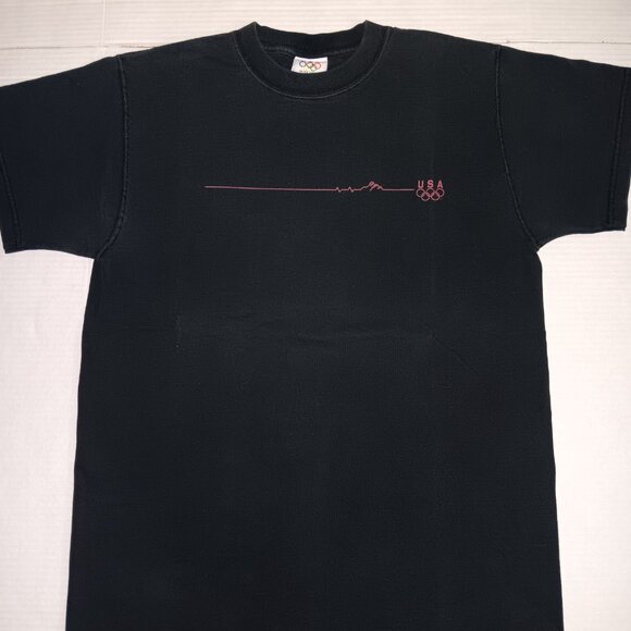 USA 2002 US OLYMPIC TEAM SLALOM GRAPHIC TEE - Picture 8 of 9